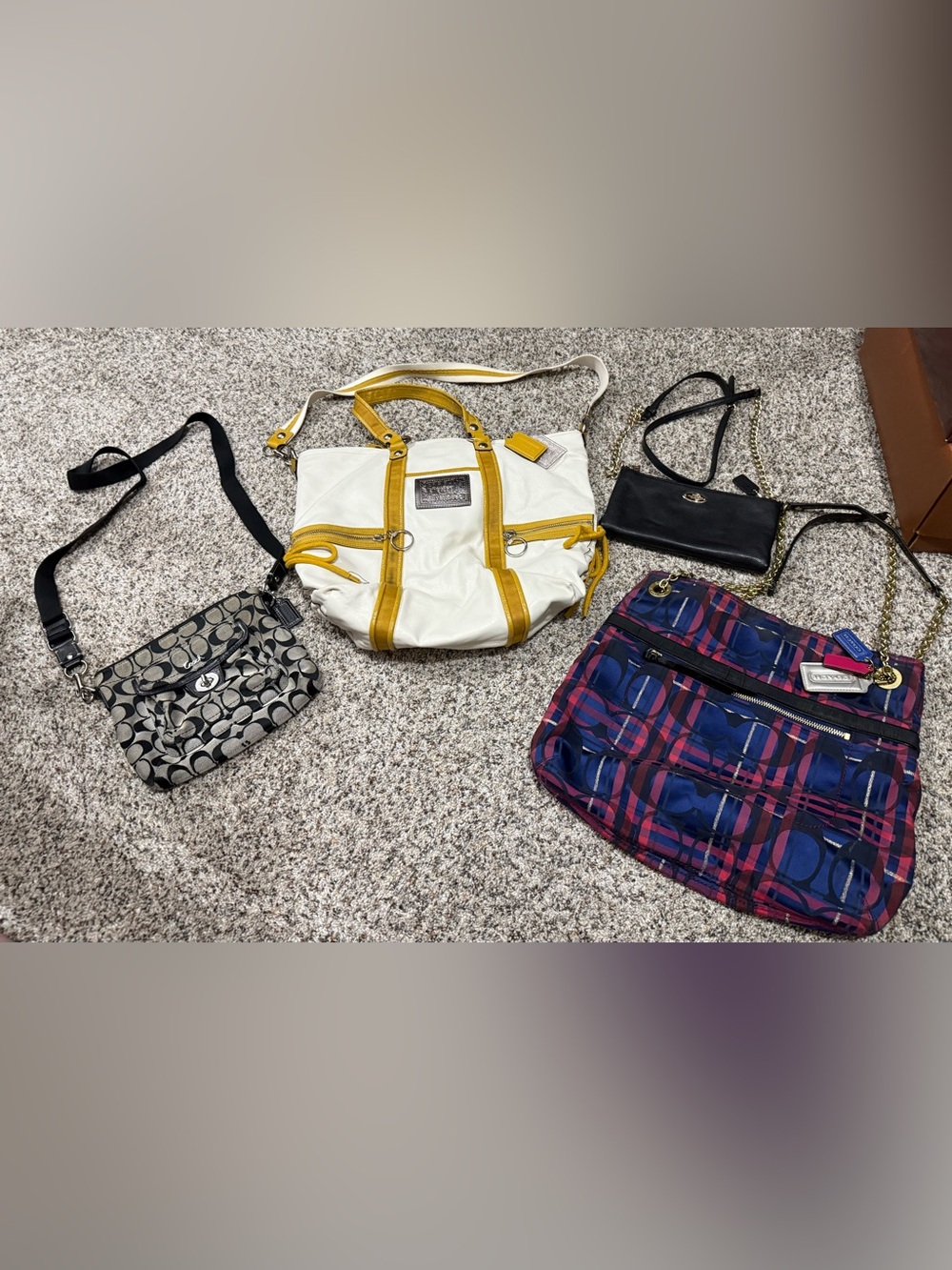Coach Y2K lot of 4 purses price is for all as a Bundle